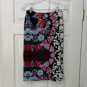 Maeve Floral Patterned Midi Skirt